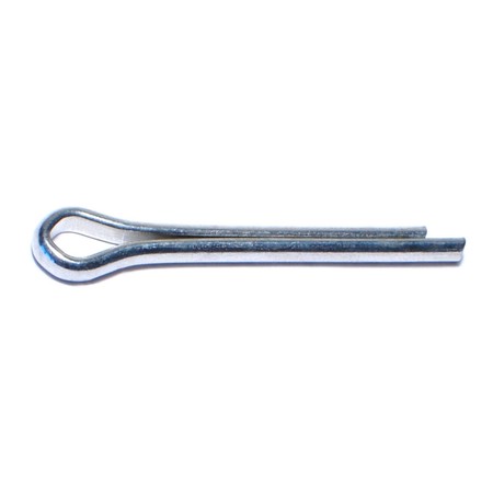 MIDWEST FASTENER 3/16" x 1-1/2" Zinc Plated Steel Cotter Pins 25PK 930263